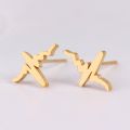 heartbeat earings for girl and women, Small, Heart Beat, EGC Stud Earrings, Hypoallergenic Love Token Gifts. 