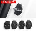 TESY 4Pcs Door Lock Protector Set For Tesla New Model YL Y Juniper Standard LAUNCH Protection Cover Shell TPE. 
