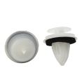 100Pcs Door Panel Clip With Seal Ring Fastener Rivet Bumper Clip Retainer Car Interior Retaining  Accessories. 