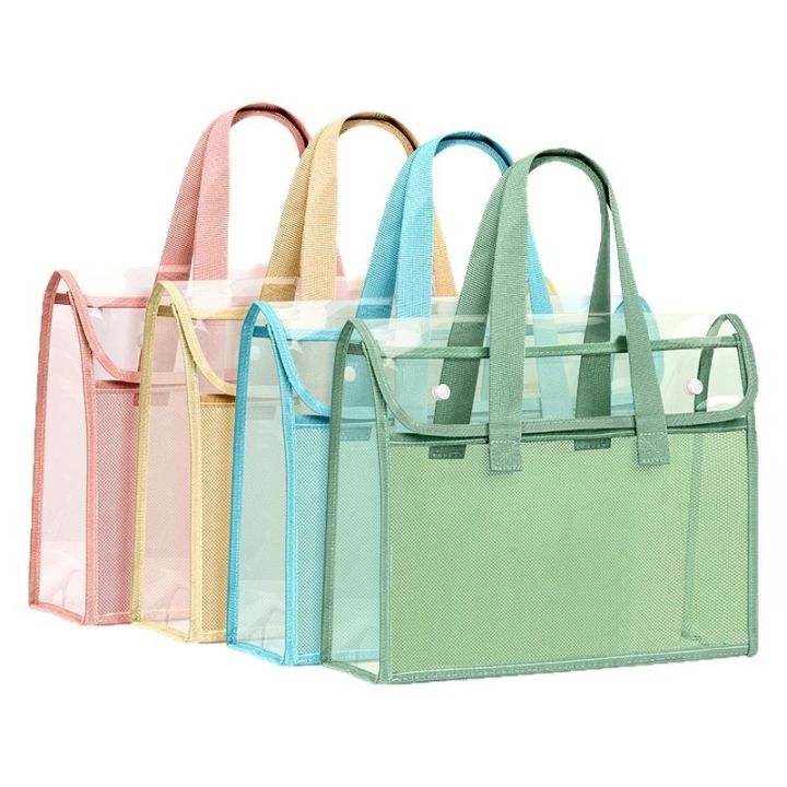 1%20large%20capacity%20portable%20transparent%20waterproof%20handheld%20folder,%20expandable%20file%20storage%20bag,%20PVC%20self-adhesive%20file%20bag%20for%20of%20-%20Image%205