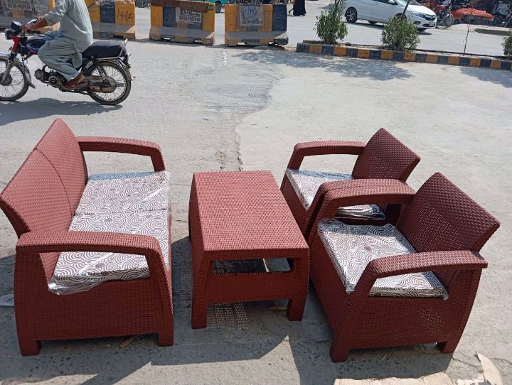 Plastic Sofa Set (Boss Brand)