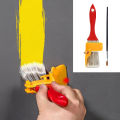 Edging Paint Brush Durable Lightweight Clean Cut Painting Brush With Wood Handle DIY Tool For Frame Wall Ceiling Edge Trim Kit. 
