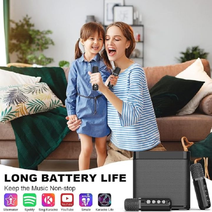 20W%20Powerful%20Wireless%20Portable%20Dual%20Microphone%20Bluetooth%20Sound%20Outdoor%20Family%20Party%20Karaoke%20Subwoofer%20Boom%20Box%20with%202%20Microphone%20-%20Image%207