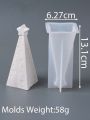 Christmas Ornament Pillar Silicone Candle Mold DIY Handmade Star Cone Aromath Soap Plaster Resin Christmas Molds Home Crafts Dec. 