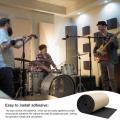 Sound Absorbing Panel Sound Pads Acoustic Panels Self Adhesive Acoustic Barrier for Car Studio Waterproof Sound Proof Padding. 