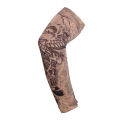 Summer Outdoor Riding Flower Arm Tattoo Sleeve Sports Travel Fishing Sunscreen Tattoo Sleeve Arm Guard. 