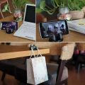 360° Rotatable Mobile Phone Holder Car Bracket Non-Slip  Navigation Car Mount Stand Support in Car Universal for All Phones. 