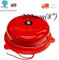 Red bell alarm bell 220vac 24VDC electric bell Red Bell Red Bell 3 "4" 6 "8" alarm bell. 