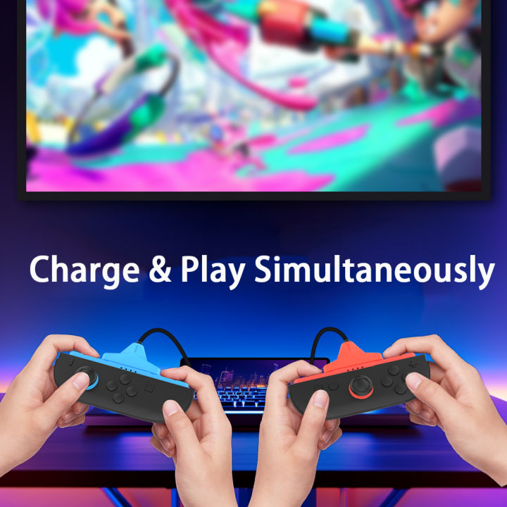2-in-1 Magnetic Charging Cable for Switch 2 Joy-Con – 2.5m/3m Play & Charge Cable, Controller Charger Cord