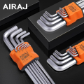 AIRAJ Allen Wrench Set Hex Wrench Multifunctional Short Arm Tool Universal Wrench Tool. 