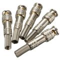 BNC jack connector for CCTV camera full copper. 