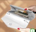 Women's Pleated Evening clutch Dinner Party Handbag. 