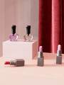 5 pieces/set of dollhouse mini makeup set: 1/12 mini lipstick perfume puff nail polish makeup brush model OB11 accessories.