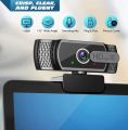 Eyonme W6 USB Webcam Full HD 1080P Webcams Camera Digital Web Cam With Mircophone For Pc Computer Laptop Auto Focus Webcam Camera. 