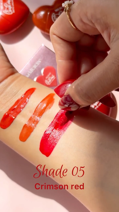 MUICIN Heart Matte Lipgloss – Long Lasting, Waterproof, Non-Sticky, Velvet Finish