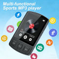MP4 MP3 Player 1.8-inch Sport Clip Walkman Bluetooth MP3 Player Portable Lossless Music Player supports E-book Recorder FM Radio. 