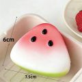 1/3/5pcs Squishy Watermelon Fidget Toy Anti-Stress Slow Rising Fruit Pinch Squeeze Stress Reliever Funny Pressure Reducer Prop.