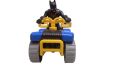 Batman Quad Bike Fisher Price Mattel 2007 4" & Batman Figure. 