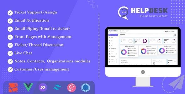 Fixed* HelpDesk v3.1 Online Ticketing System with Website – ticket ...