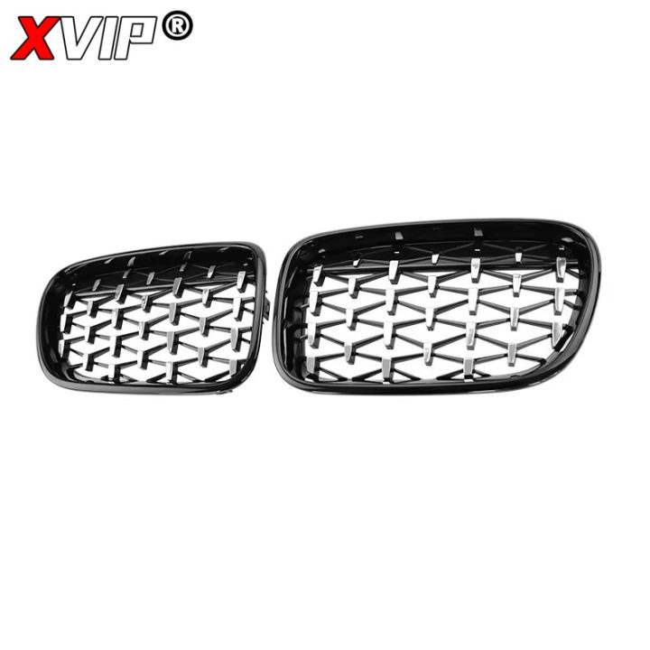 XVIP%20Chrome%20Silver%20Diamonds%20Front%20Bumper%20Hood%20Grilles%20For%20BMW%20X3%20F25%202010-2013%20Single%20And%20Double%20Line%20Style%20Upper%20Racing%20Grills%20-%20Image%203