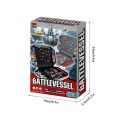 Two player black battleship naval battle board game - Get an engaging naval battle experience through strategy games. 