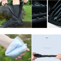 Sogo fashion motorcycle special anti-slip rain cover easy storage 41cm high tube reflective triangle stickers jy8201. 