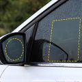 4Pcs/Set Car Rearview Mirror RainProof Film Sticker Window Rain Proof Clear Protective Film Waterproof Rainproof Car Stickers.