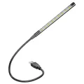USB LED Book Light USB Powered Metal Material 10 LED Flexible Night Lamp For Laptop PC Computer Notebook Book Reading Lights. 