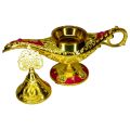 Non Electric Bakhoor Loban Burner Aladeen Charagh Look Hard metal. 