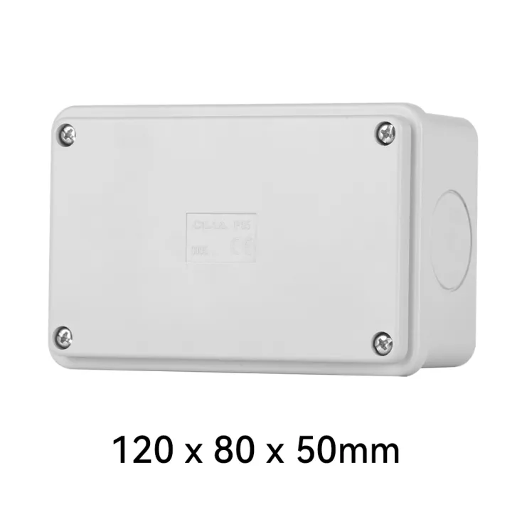 CILIA%201pc%20Waterproof%20Junction%20Box,%20IP55%20Outdoor%20Electrical%20Box,%20Durable%20PC%20Plastic%20Enclosure%20for%20Indoor/Outdoor%20Use,%20No%20Openi%20-%20Image%207