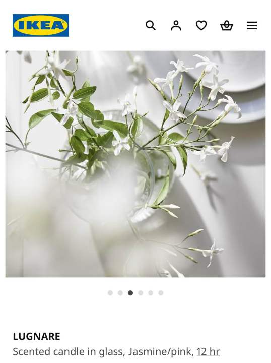 LUGNARE%20scented%20candle%20in%20glass,%20Jasmine/pink%20*IKEA%20Sweden%20*Aroma%20and%20Room%20Scented%20Therapy%20*1%20glass=12%20hours%20*100%25%20Authentic%20*fresh%20and%20floral%20warm%20scent%20of%20cozy%20atmosphere%20-%20Image%205