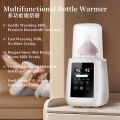 Baby Bottle Warmer & Sterilizer 6-in-1Multifuntion Breast Milk Warmer Accurate Temperature Control Baby Bottle Heater. 