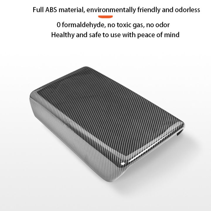 For%20Tesla%20Model%20Y%20Juniper%202025%20Model%203%20Highland%20Carbon%20Fiber%20ABS%20Case%20Center%20Console%20Arm%20Rest%20Lid%20Central%20Armrest%20Box%20Pad%20Cover%20-%20Image%206