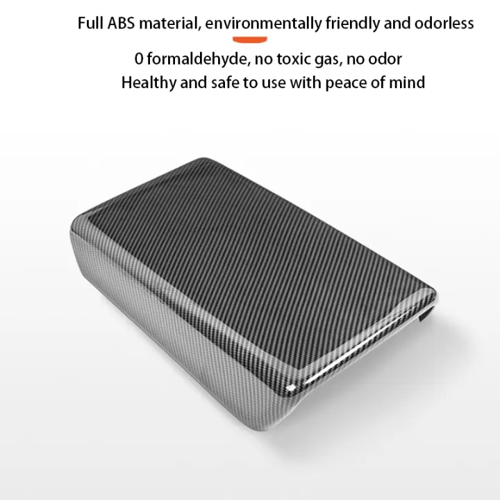 For%20Tesla%20Model%20Y%20Juniper%202025%20Model%203%20Highland%20Carbon%20Fiber%20ABS%20Case%20Center%20Console%20Arm%20Rest%20Lid%20Central%20Armrest%20Box%20Pad%20Cover%20-%20Image%206