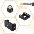 100Pcs M3 Threaded Heat Insert Embedment Nut Knurled Brass M3X4X5 For 3D Printer Voron 2.4 And Others. 