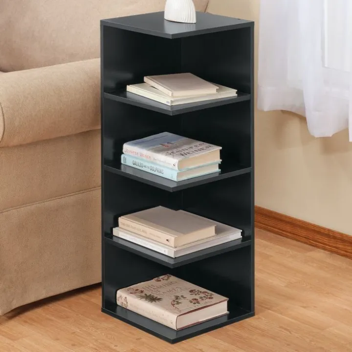Corner%20Bookcase%0AWith%20generous%20storage%20space%20on%204%20open%20shelves,%20this%20classic%20reader's%20stand%20by%20Oakridge%20accents%20allows%20easy%20access%20to%20books,%20magazines%20and%20periodicals.%20-%20Image%202
