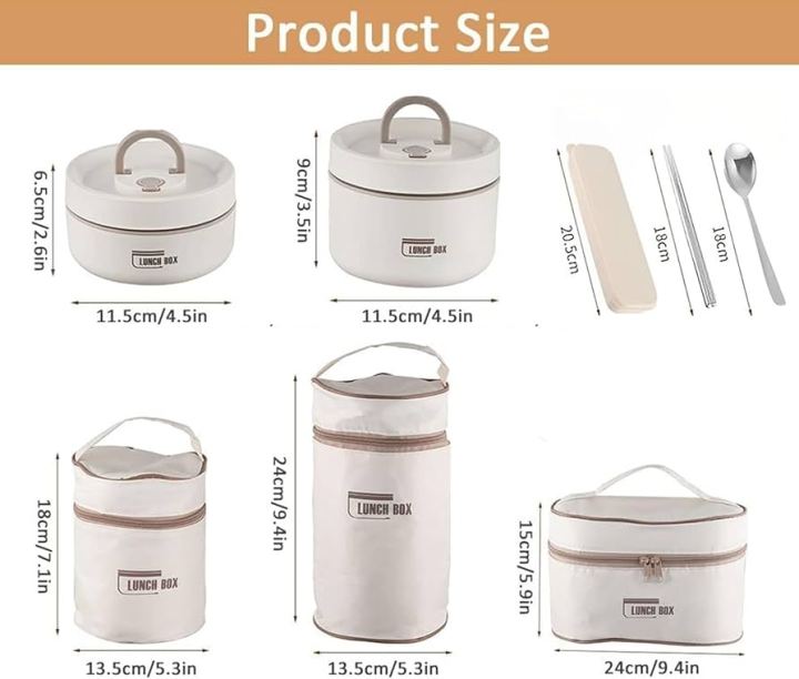3%20pcs%20Thermos%20Lunch%20Box%20Set%20Stackable%20Bento%20Box%20For%20Kids%20Adults%20School%20Picnic%20Fruit%20Salad%20Food%20Container%20Insulated%20Lunch%20Bag%20-%20Image%205