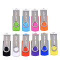 JASTER Rotatable Colorful USB 2.0 Flash Drive 128GB Creative Memory Stick 64GB Silver Clip Pen Drive 32GB U Disk 16GB 8GB.