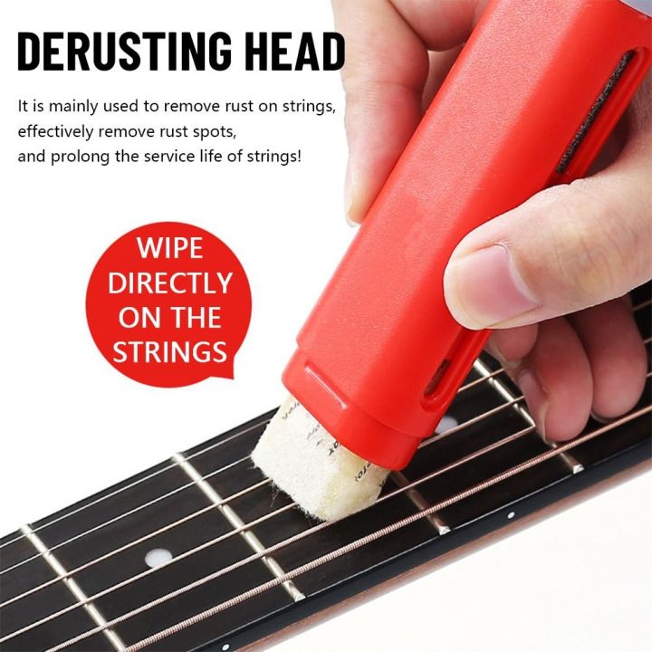 Guitar Strings Derusting Brush Pen Strings Anti Rust Guitar Cleaner