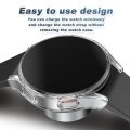 Full Case for Watch 4 5 6 7 40mm 44mm Protector Cover Coverage Silicone TPU Bumper Screen Protection Accessories.