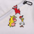 Cartoon Children Animated Brooch Enamel Pins Custom Anime Character Role Brooch Lapel Badge Funny Accessory Gifts for Friends. 