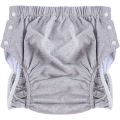 Washable cotton cloth diaper pants paired with diapers for people with incontinence, leak proof diapers for the elderly. 