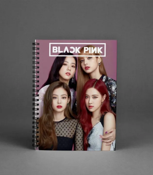 Kpop%20black%20pink%20notebook%20diary%20for%20girls%20Lisa%20jisoo%20Jennie%20rose%20diary%20spiral%20notebook%20for%20personal%20use%20-%20Image%203