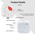 Yunbaoit Visual Timer with Night Light, 60-Minute Countdown Timer for Kids and Adults, Timer for Home, School, Or Work. 