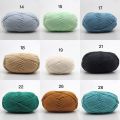 🇹🇭Thai (YM) milk cotton yarn 4ply/ 50 color, weight 50g, yarn for creating beautiful clothes pattern. 