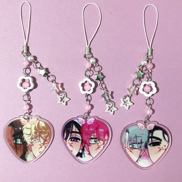 Anime%20Alien%20Stage%20Ivan%20till%20Mizi%20Hyuna%20Sua%20Luka%20Mobile%20Phone%20Chain%20Acrylic%20Heart%20Keychain%20Cosplay%20Props%20Couple%20Friends%20%20-%20Image%202