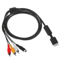 AV Cable for PS3 PS2 SVIDEO S-Video Audio Video Cord for PS2 PS3 Controller TV Wire Stereo Transfer Extension Cable for PS2.