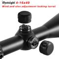 BESTSIGHT 4-16X40 Optics Scope Sniper Gear Hunting Riflescope Red And Green Dot Illuminated Sight Rifle Scope Airsoft Rifle. 