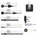 Clock Mechanism Silent Quartz Movement Machine Wall Hands Pointer Set Clockwork Table Hanging DIY Quartz Watch Repair Parts. 