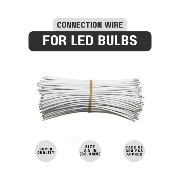 Heat-resistant Wire Bunch FOR LEDS Bulbs 9CM approximately 280 pieces
